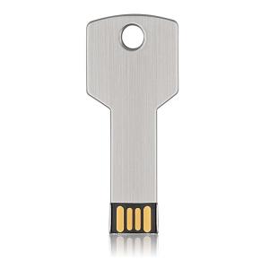 4Gb 8Gb 16Gb 32Gb 64Gb 128Gb 256Gb Metal Silver Pendrive Usb Key Ring Shape Encryption Flash Drive