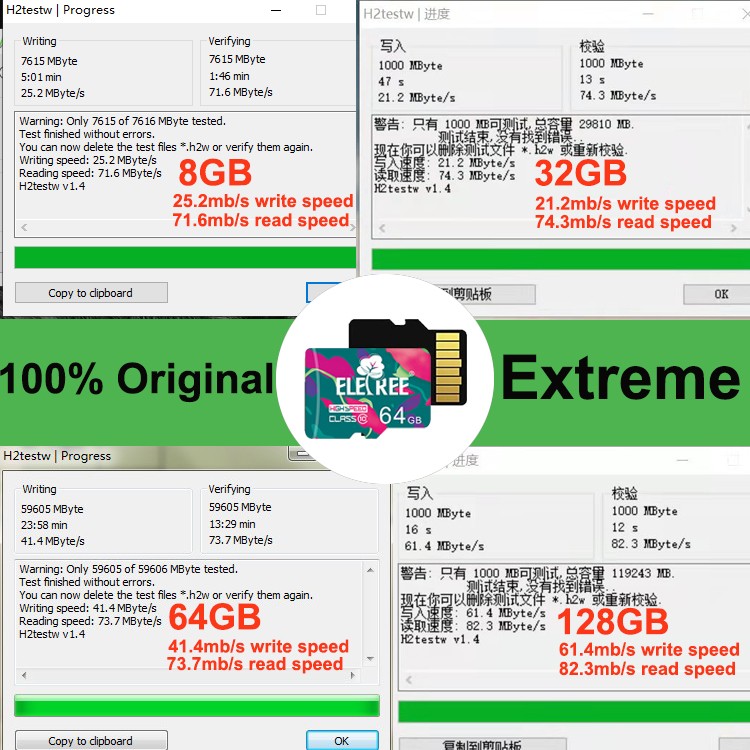 Sandisk Memoria Memorias Memory Card Extreme Gopro 100 Mbs 64 Gb 4K Micro Sd Card